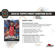 2022/23 Topps Finest Overtime Elite Basketball Hobby Box