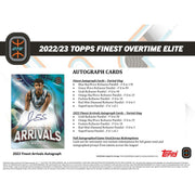 2022/23 Topps Finest Overtime Elite Basketball Hobby Box