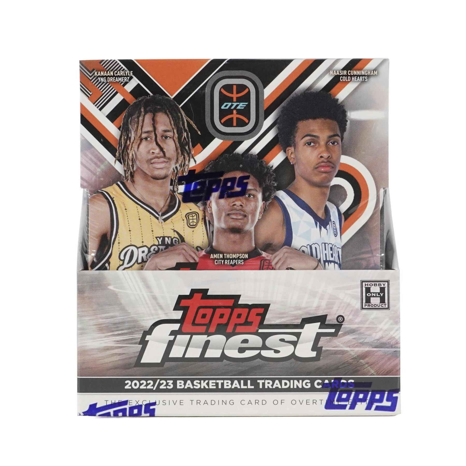 2022/23 Topps Finest Overtime Elite Basketball Hobby Box