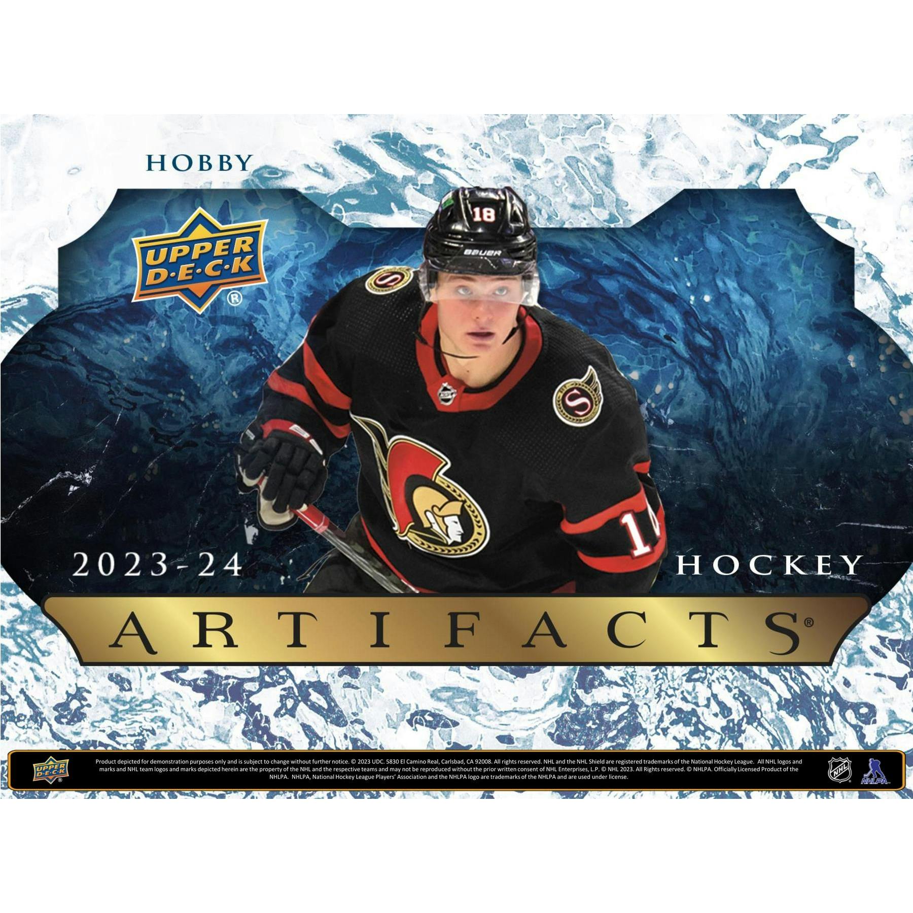 2023/24 Upper Deck Artifacts Hockey Hobby Box (Reed Buy)