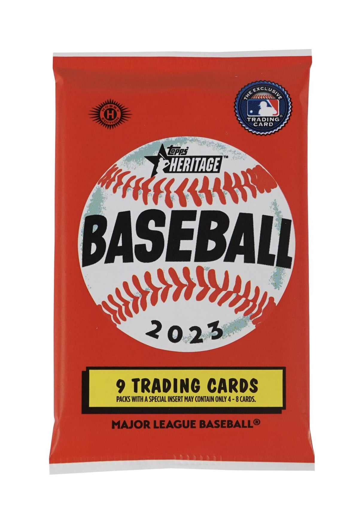2023 Topps Heritage Baseball Hobby Pack