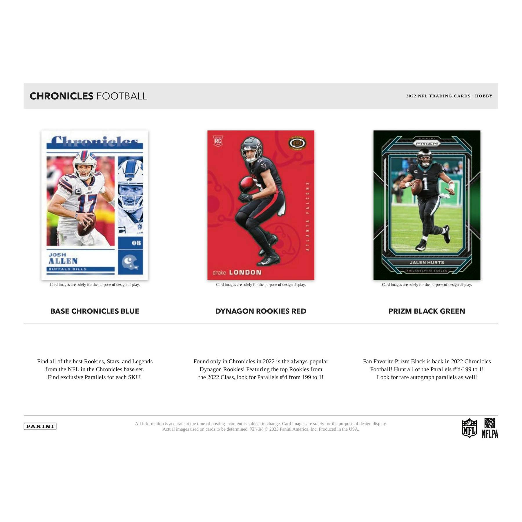 2022 Panini Chronicles Football Hobby Box