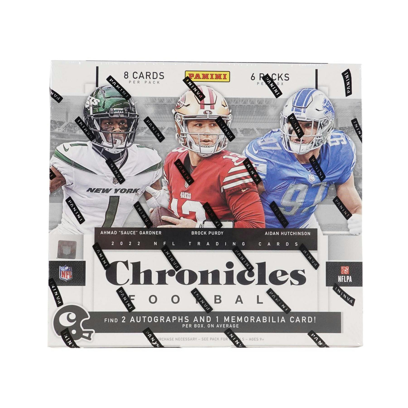 2022 Panini Chronicles Football Hobby 12-Box Case
