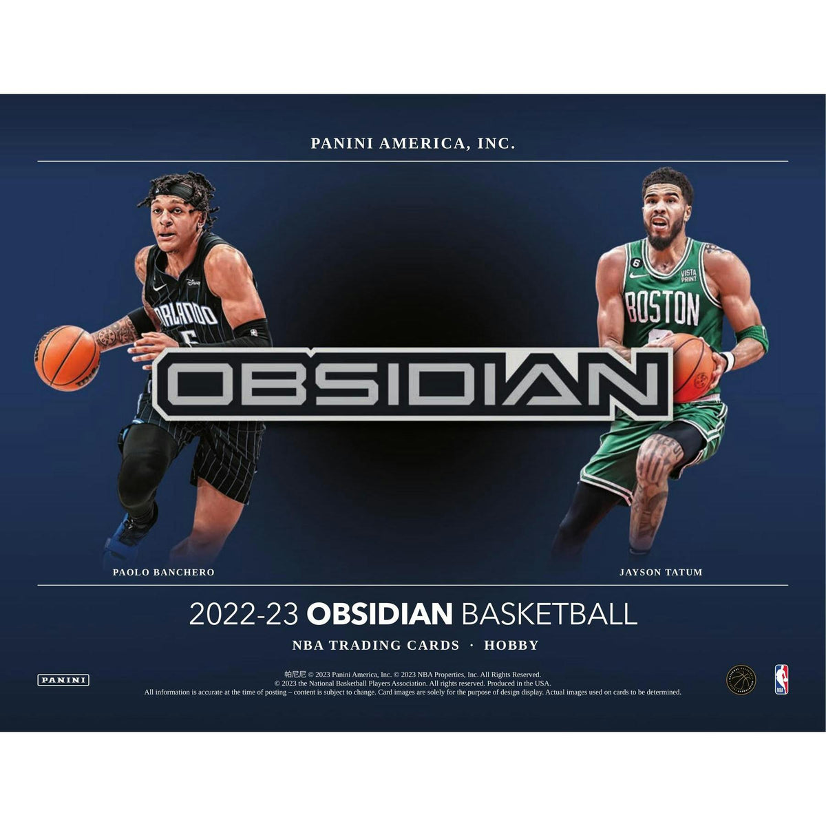 2022/23 Panini Obsidian Basketball Hobby Box (Reed Buy)