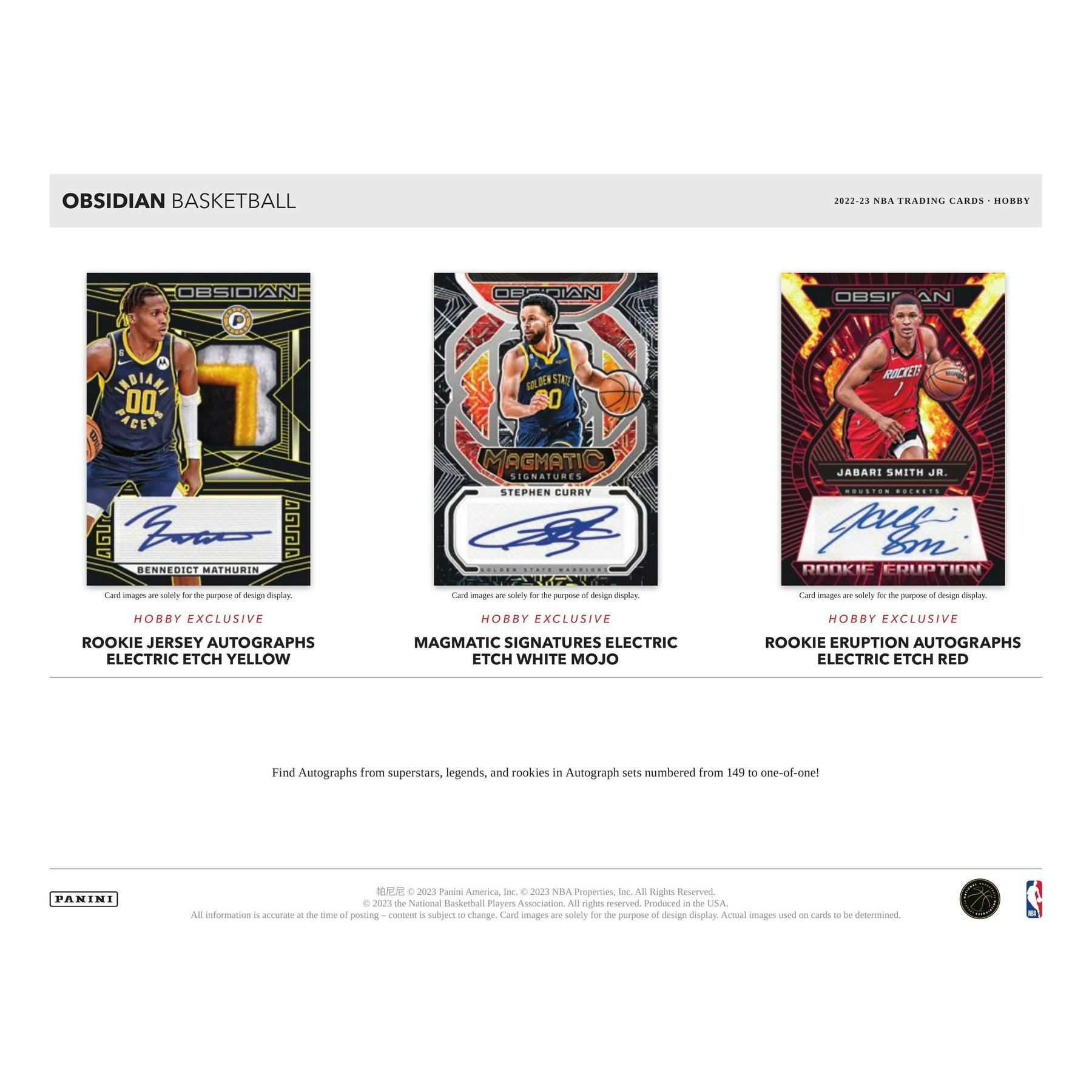 2022/23 Panini Obsidian Basketball Hobby Box
