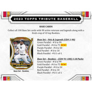 2023 Topps Tribute Baseball Hobby Box
