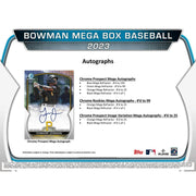 2023 Bowman Baseball Mega Box (Reed Buy)