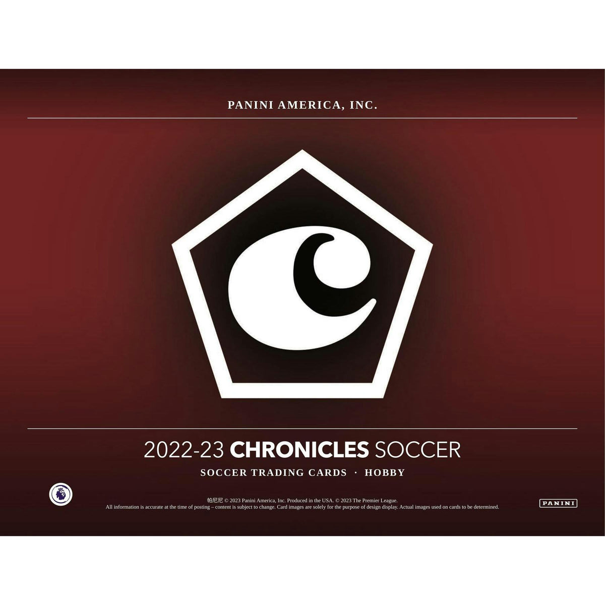 2022/23 Panini Chronicles Soccer Hobby Box