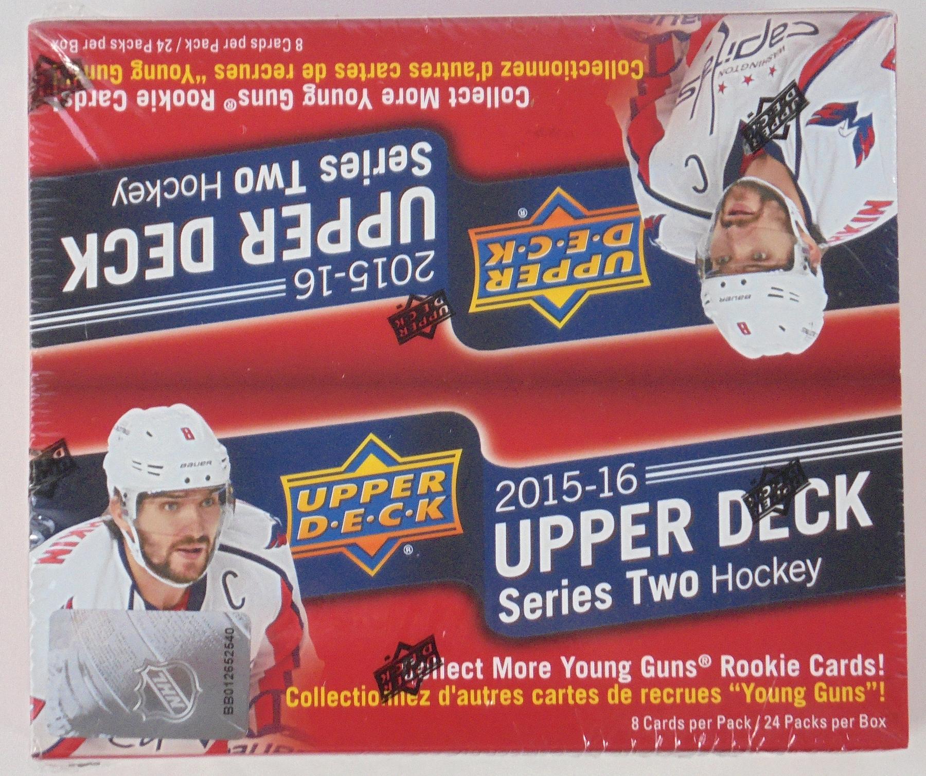 2015/16 Upper Deck Series 2 Hockey 24-Pack Retail Box (Reed Buy)