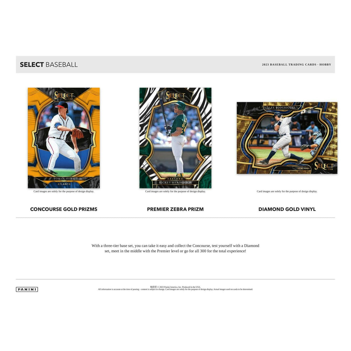 2023 Panini Select Baseball Hobby Box