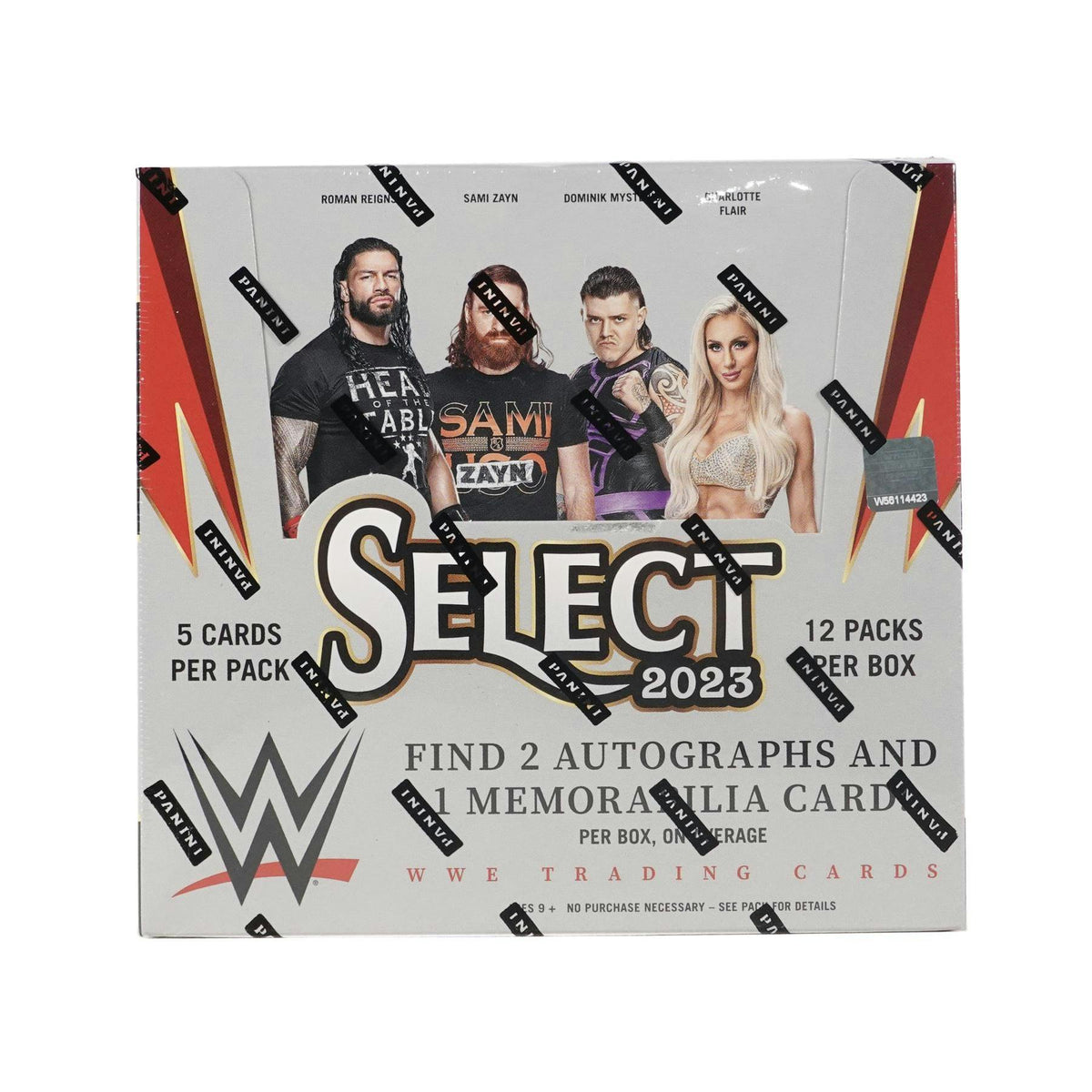 2023 Panini Select WWE Wrestling Hobby 12-Box Case