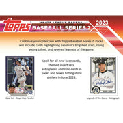 2023 Topps Series 2 Baseball Blaster Box (Commemorative Relic Card!)