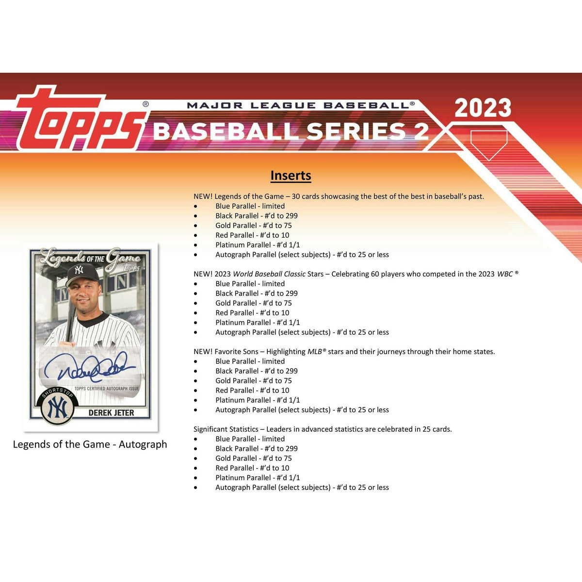 2023 Topps Series 2 Baseball 24-Pack Retail Box