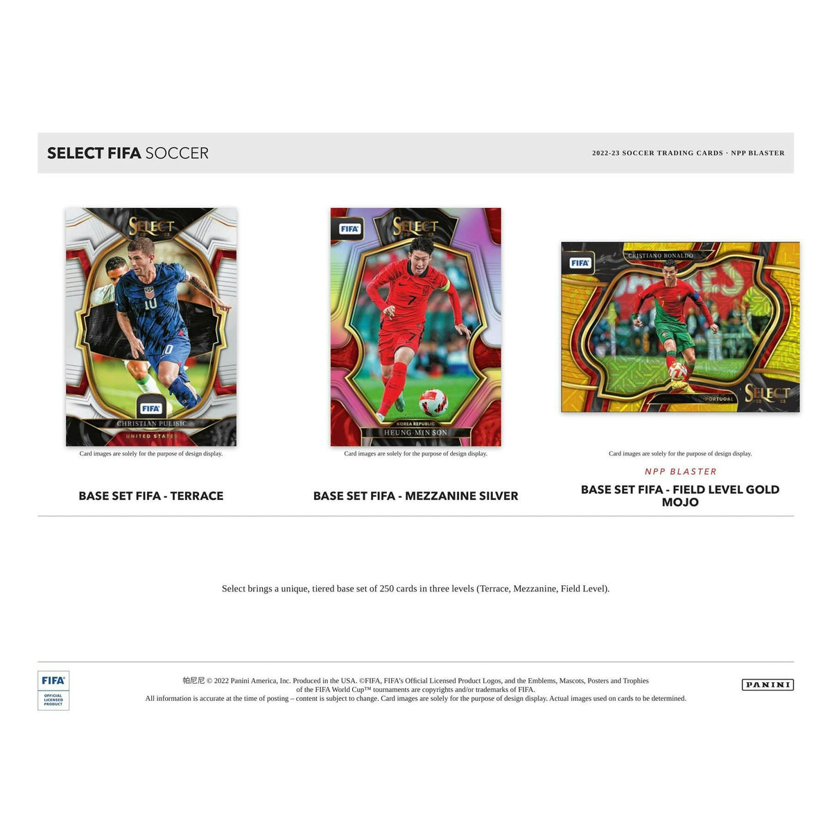 2022/23 Panini Select FIFA Soccer Blaster Box