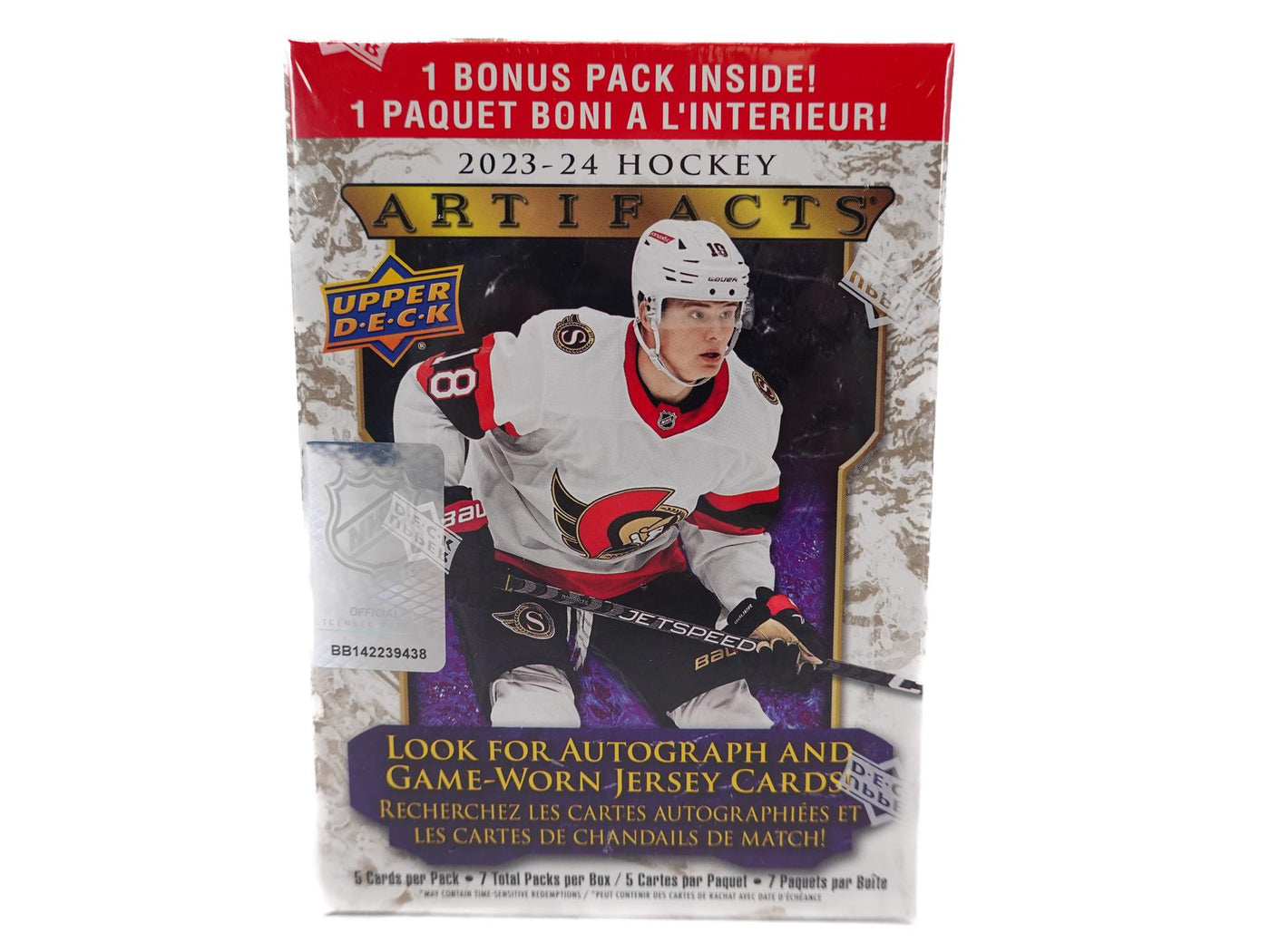 2023/24 Upper Deck Artifacts Hockey Blaster Box