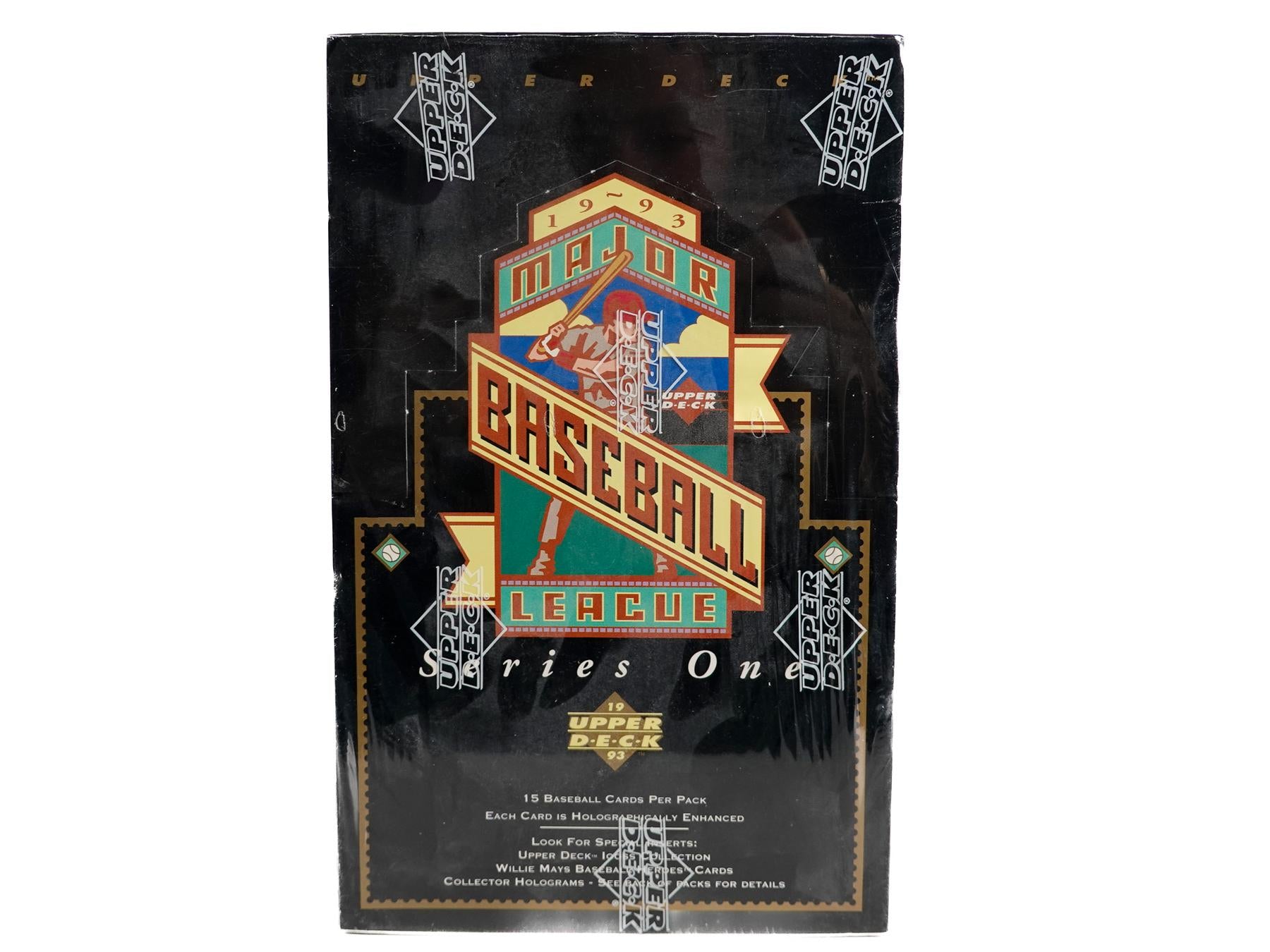 1993 Upper Deck Series 1 Baseball Hobby Box