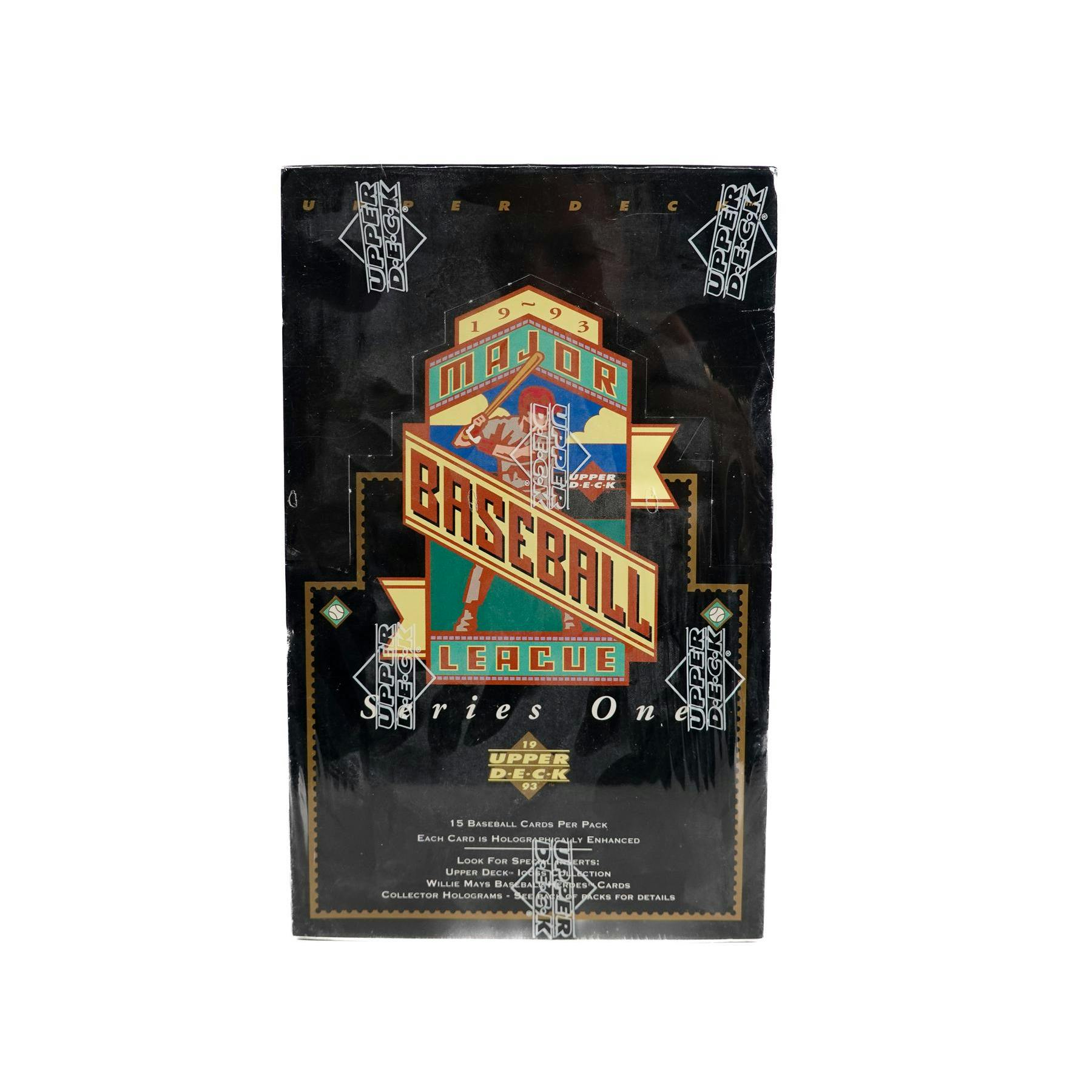 1993 Upper Deck Series 1 Baseball Hobby Box