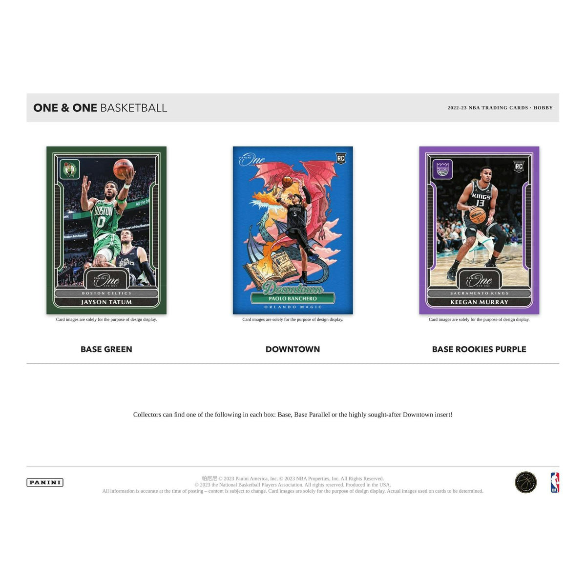2022/23 Panini One and One Basketball 1st Off The Line FOTL Hobby Box