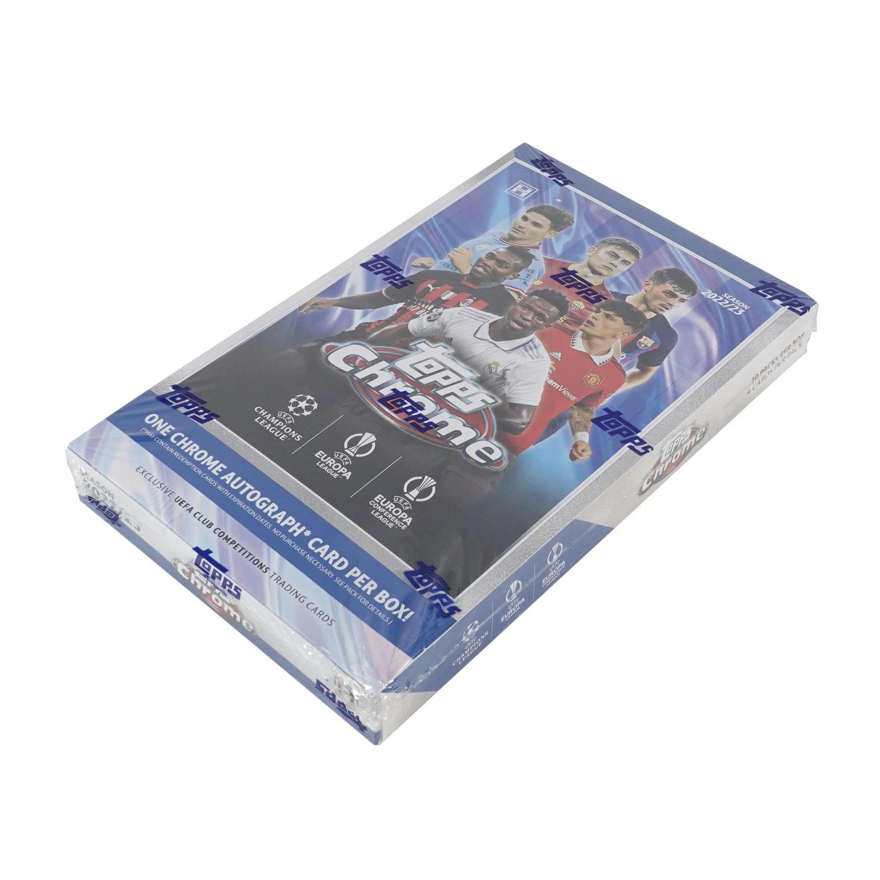 2022/23 Topps Chrome UEFA Club Competitions Soccer Hobby Box