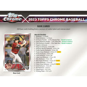 2023 Topps Chrome Baseball Blaster Box