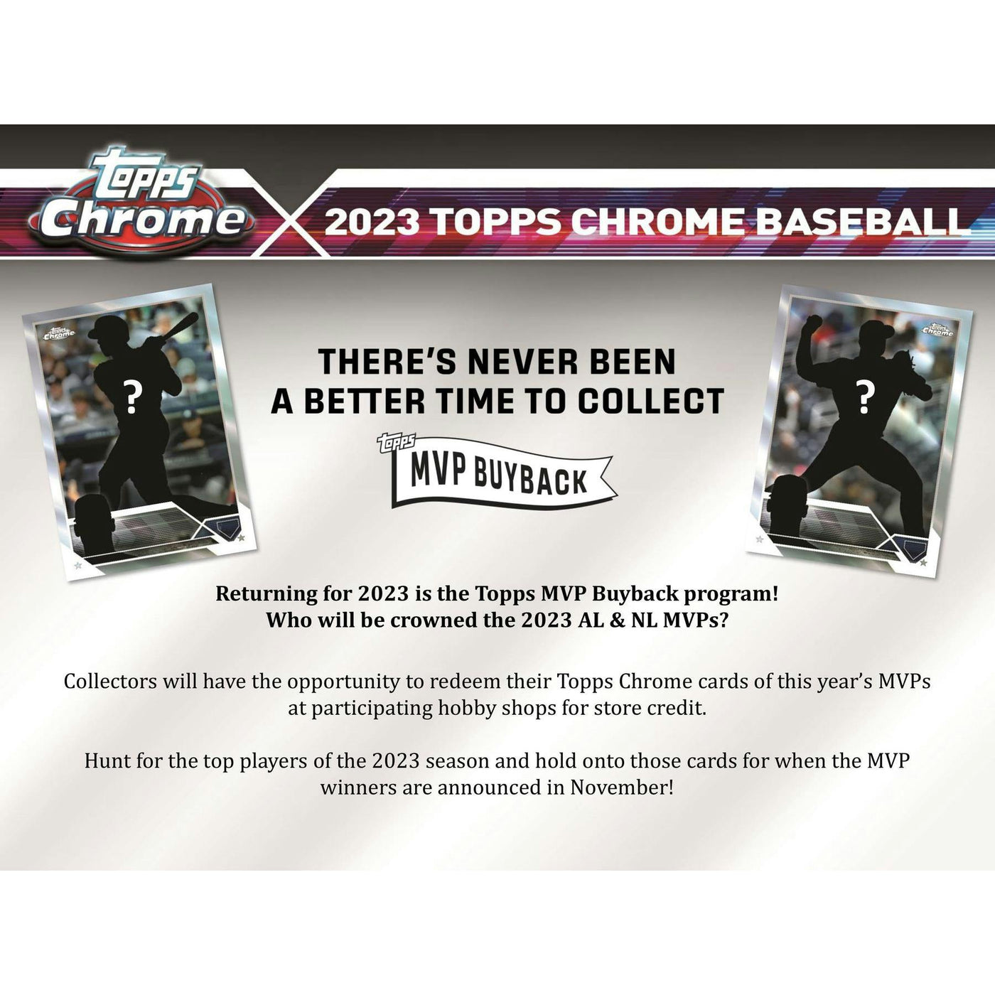 2023 Topps Chrome Baseball Blaster Box