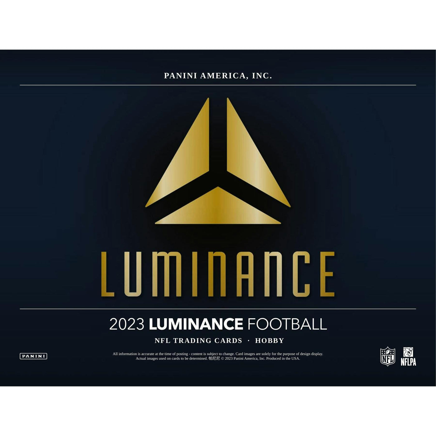 2023 Panini Luminance Football Hobby Box