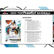 2023 Topps Finest Baseball Hobby Box