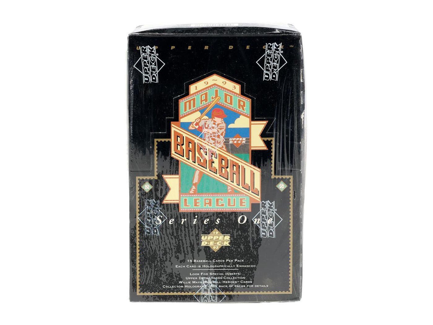 1993 Upper Deck Series 1 Baseball Retail Box