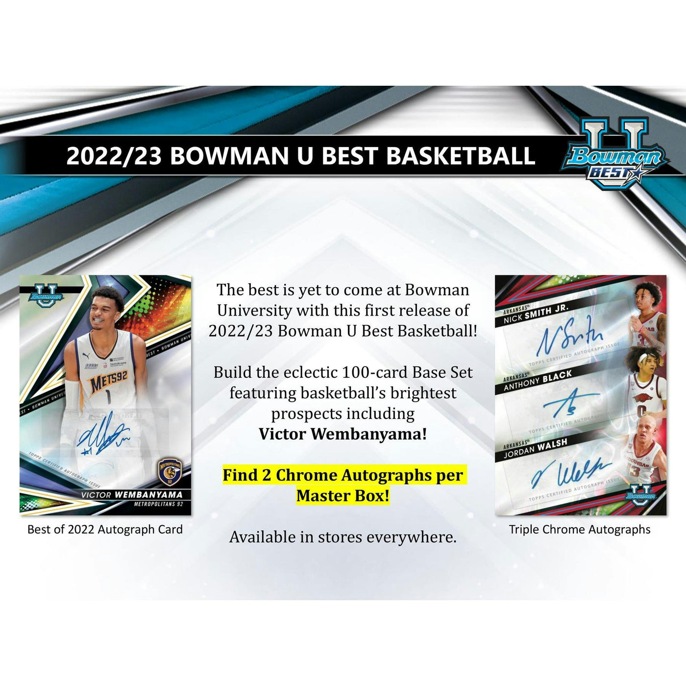 2022/23 Bowman University's Best Basketball Hobby Box