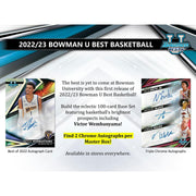 2022/23 Bowman University's Best Basketball Hobby Box