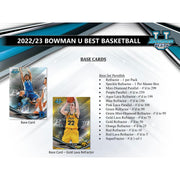 2022/23 Bowman University's Best Basketball Hobby Box