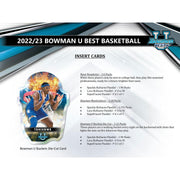 2022/23 Bowman University's Best Basketball Hobby 8-Box Case
