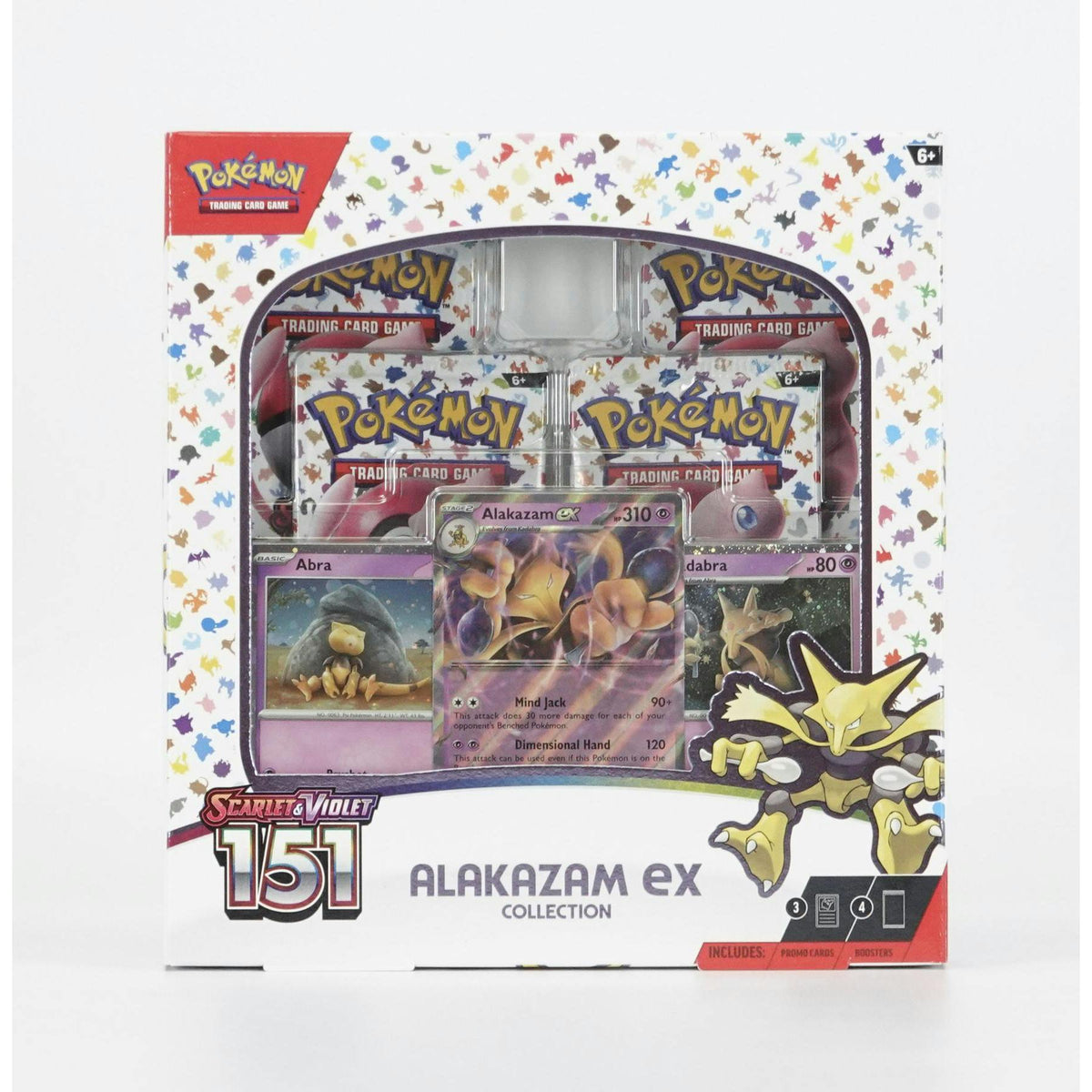 Pokemon Scarlet & Violet: 151 Alakazam EX Box