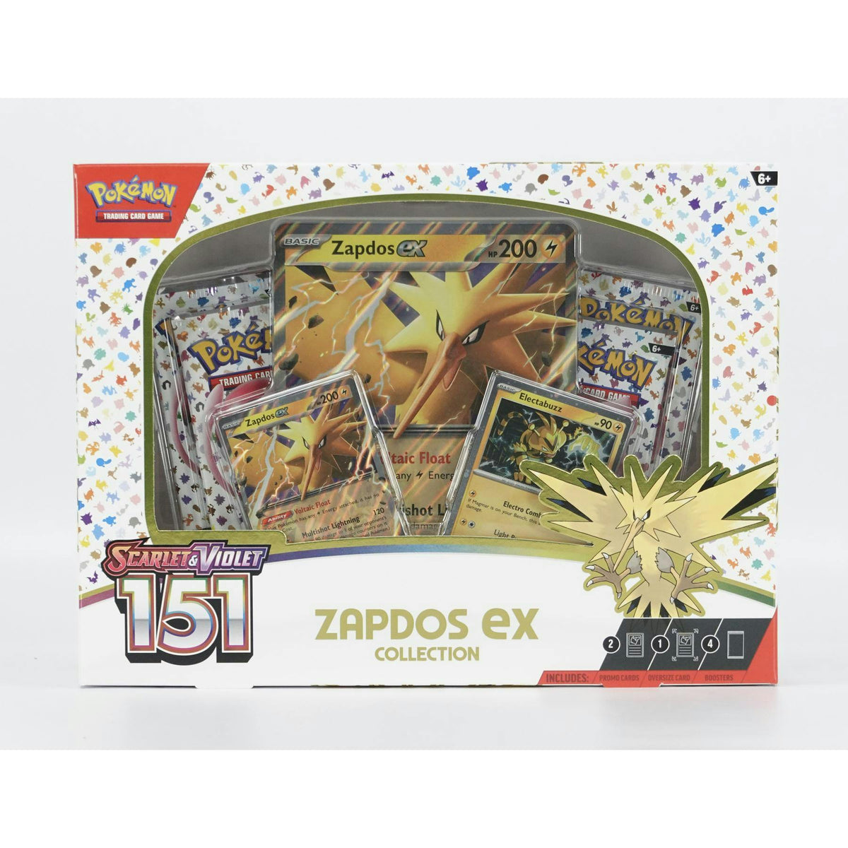 Pokemon Scarlet & Violet: 151 Zapdos ex Box
