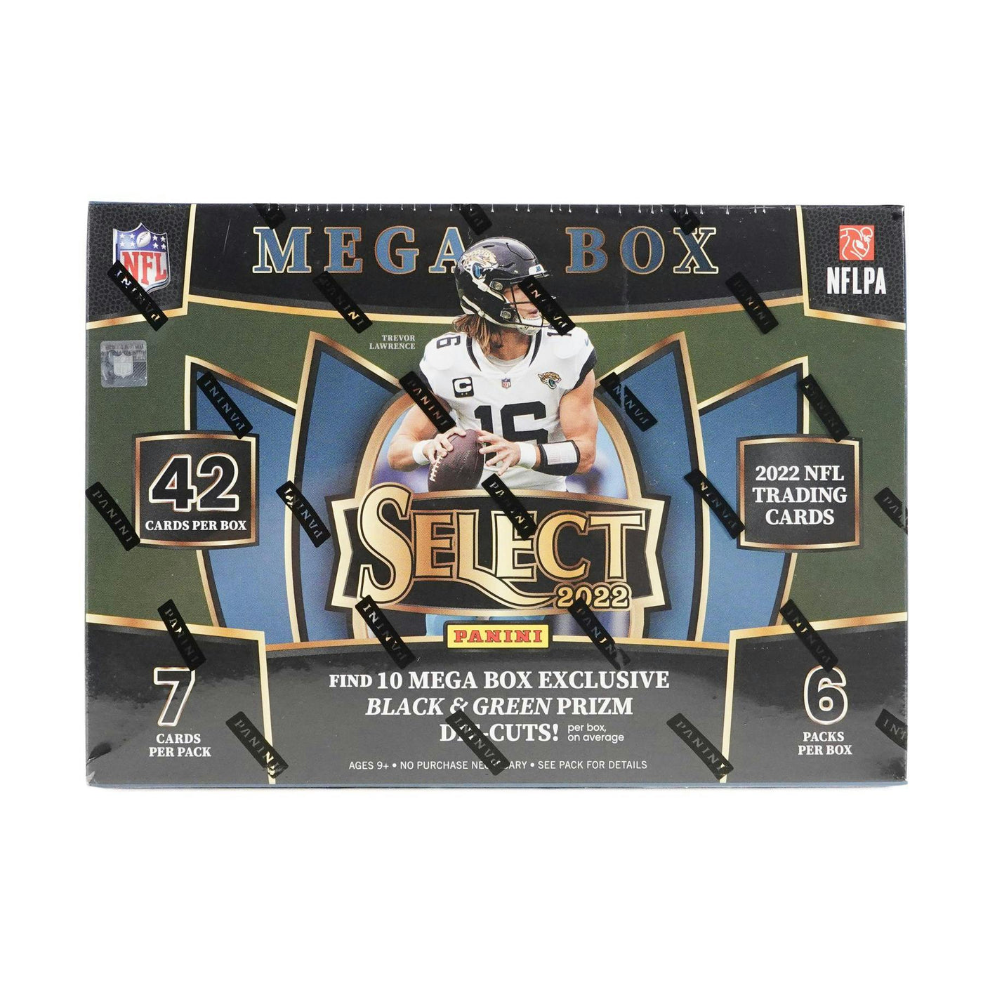 2022 Panini Select Football Mega Box (Black & Green Die-Cuts!)