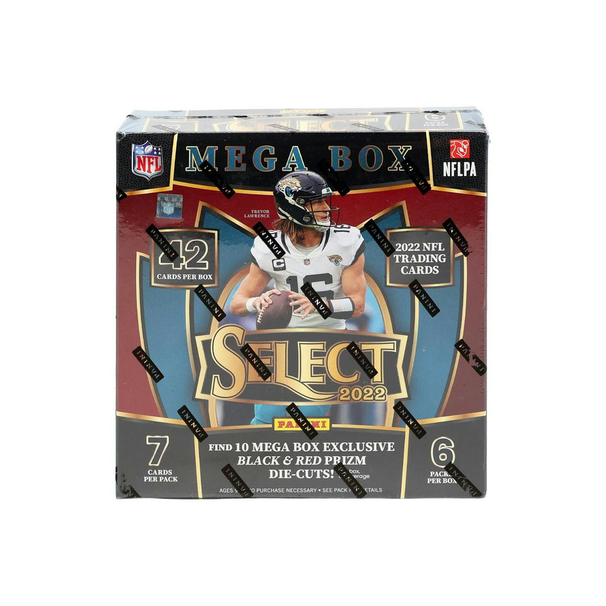 2022 Panini Select Football Mega Box (Black & Red Die-Cuts!)