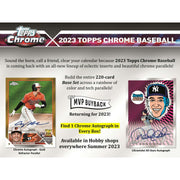 2023 Topps Chrome Baseball Hobby 12-Box Case