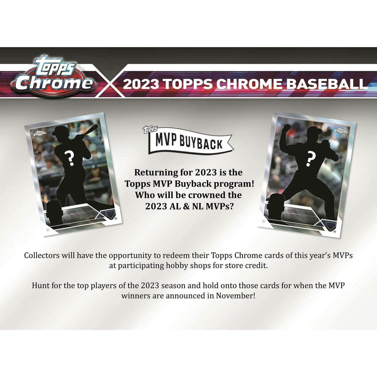 2023 Topps Chrome Baseball Hobby 12-Box Case