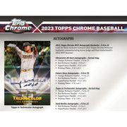 2023 Topps Chrome Baseball Hobby 12-Box Case