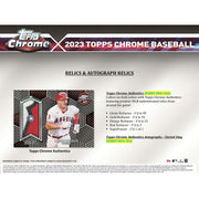 2023 Topps Chrome Baseball Hobby 12-Box Case