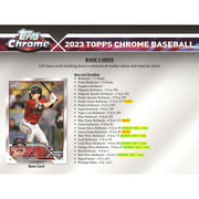 2023 Topps Chrome Baseball Hobby Jumbo 8-Box Case