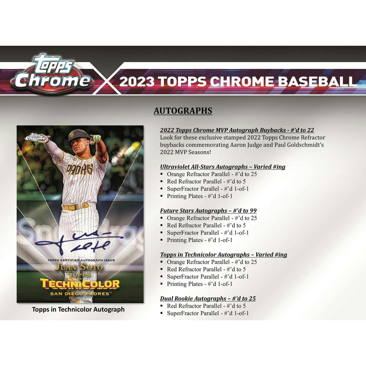 2023 Topps Chrome Baseball Hobby Jumbo 8-Box Case