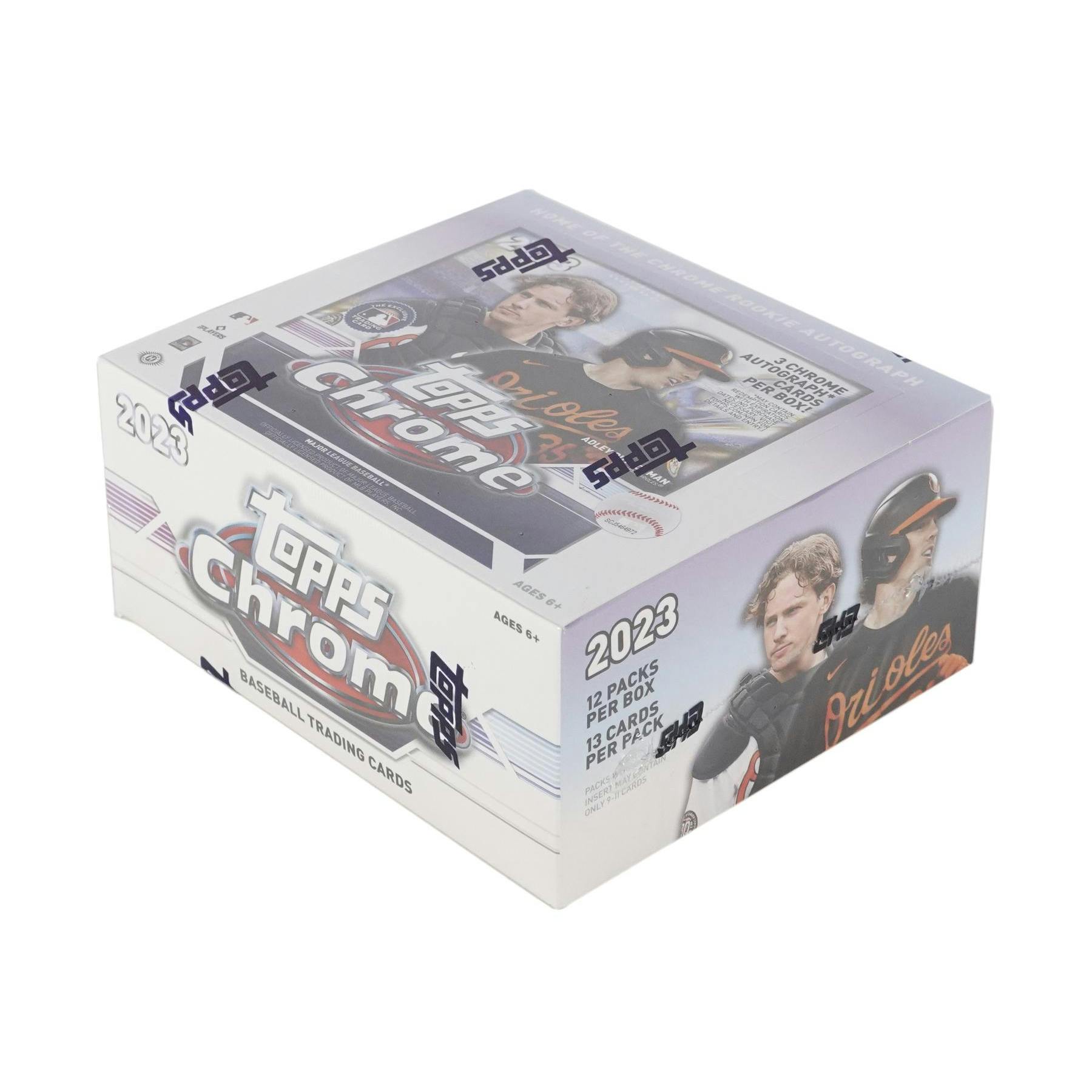 2023 Topps Chrome Baseball Hobby Jumbo 8-Box Case
