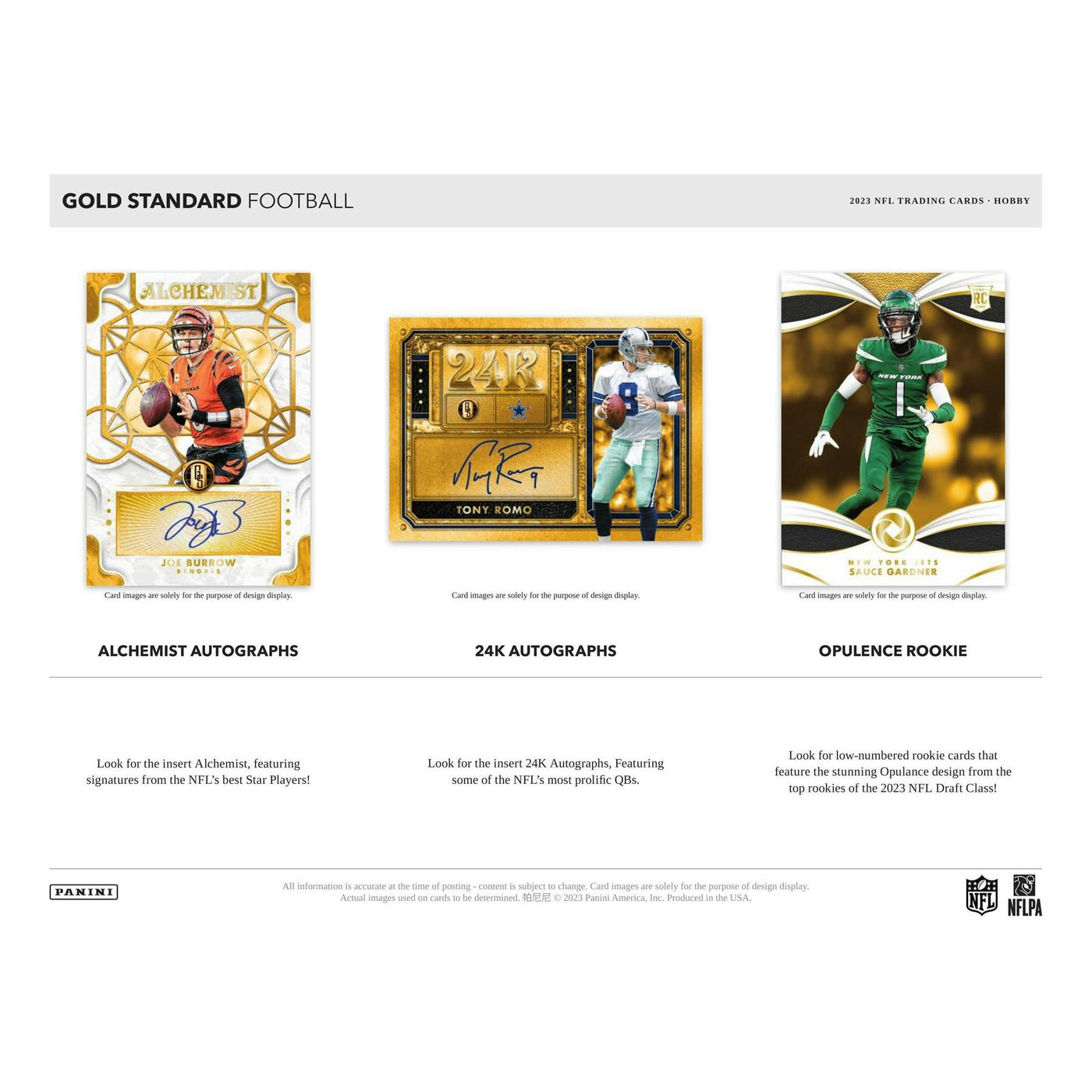 2023 Panini Gold Standard Football Hobby Box