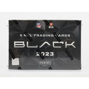 2023 Panini Black Football Hobby 12-Box Case