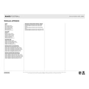 2023 Panini Black Football Hobby 12-Box Case