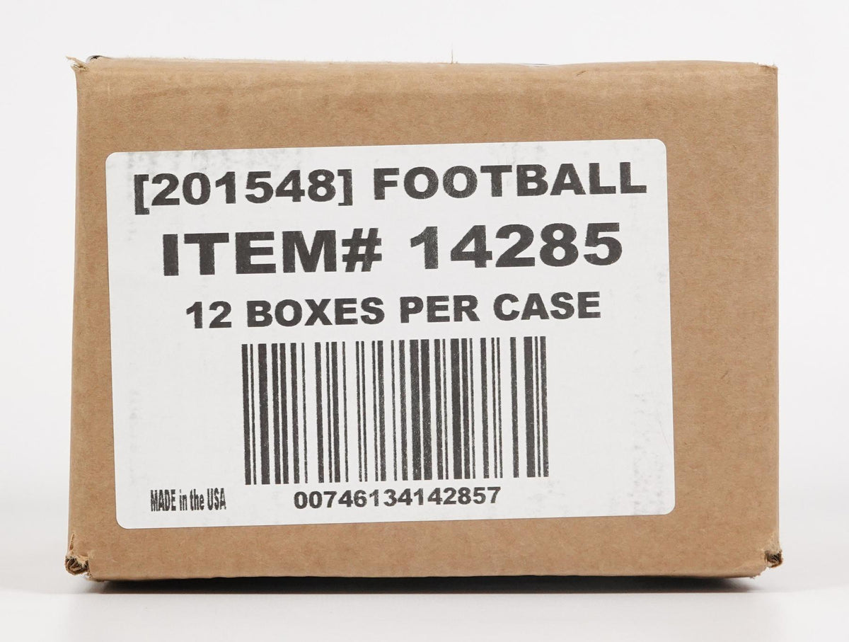 2023 Panini Black Football Hobby 12-Box Case