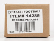 2023 Panini Black Football Hobby 12-Box Case