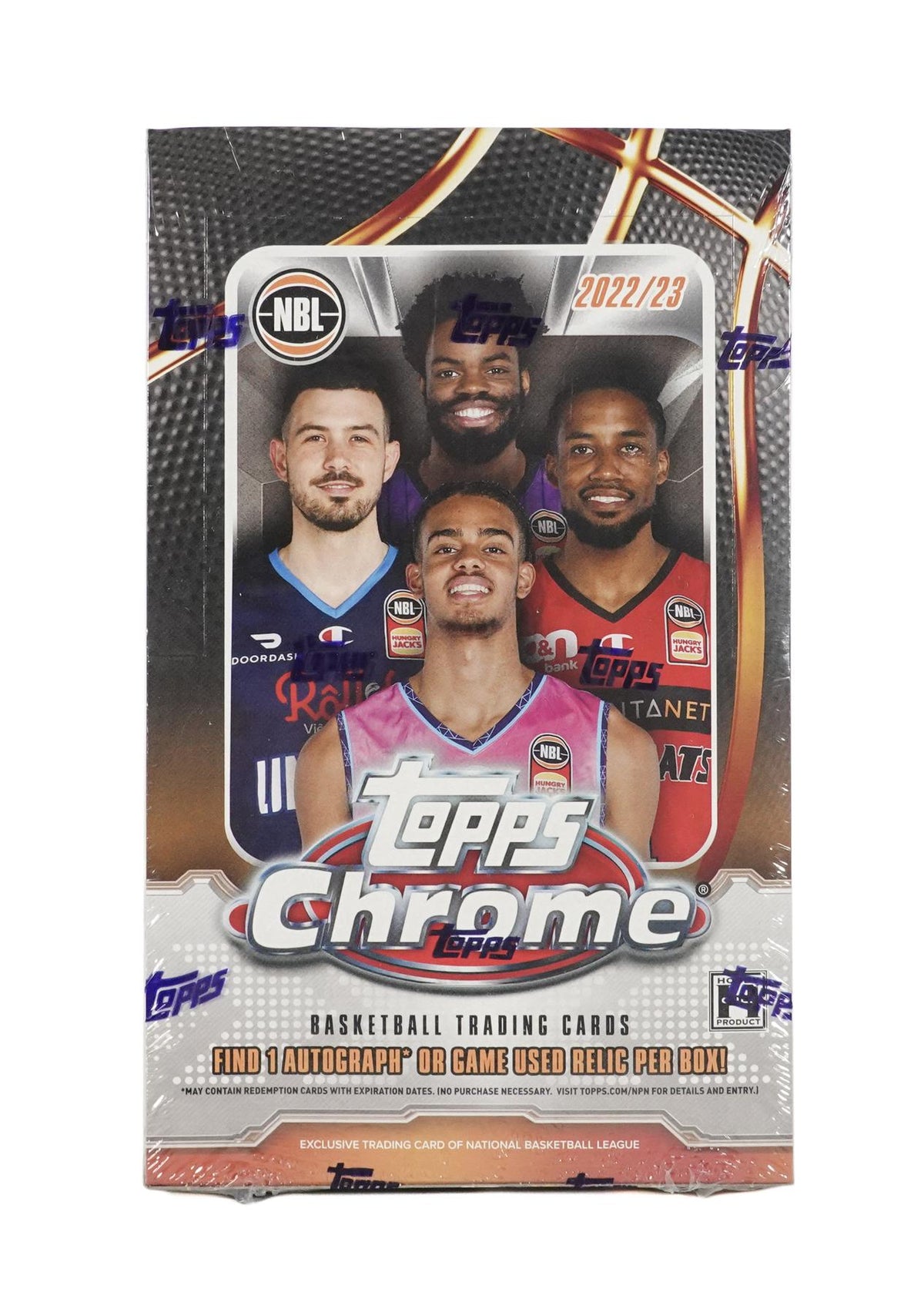 2022/23 Topps Chrome NBL Basketball Hobby Box