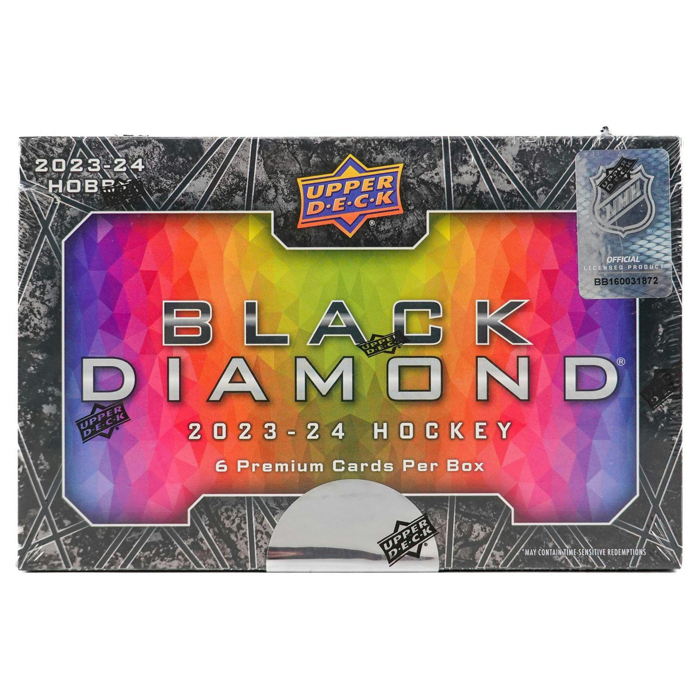 2023/24 Upper Deck Black Diamond Hockey Hobby 10-Box Case
